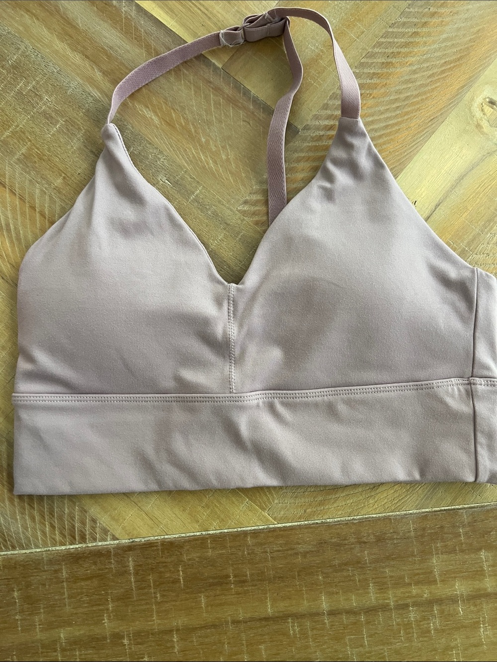 Alphalete Seamless Bralette in Dusty Rose